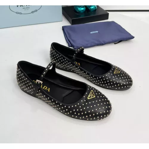 Wholesale Prada Flat Shoes For Women #1376598 $115.00 USD, Wholesale Quality Replica Prada Flat Shoes