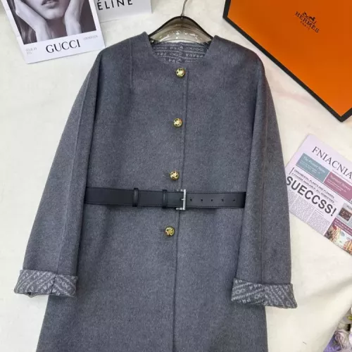 Wholesale Prada Coat Long Sleeved For Women #1376601 $350.41 USD, Wholesale Quality Replica Prada Coat
