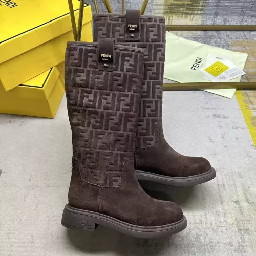 Wholesale Fendi Fashion Boots For Women #1376609 $130.00 USD, Wholesale Quality Replica Fendi Fashion Boots