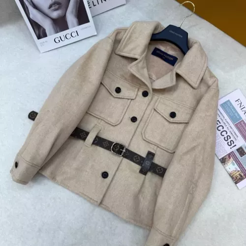 Replica Louis Vuitton LV Coat Long Sleeved For Women #1376621 $409.92 USD for Wholesale