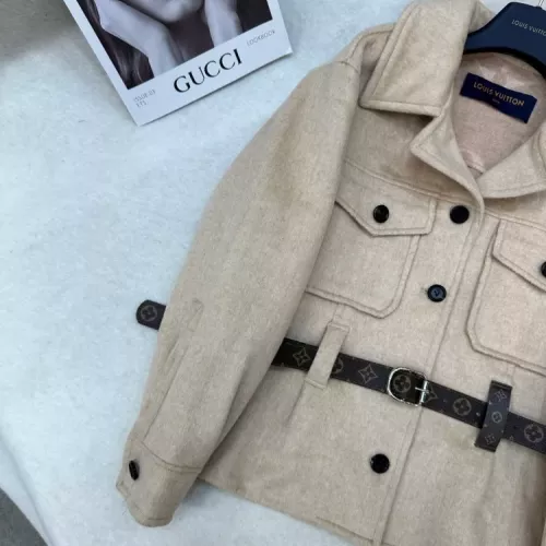 Replica Louis Vuitton LV Coat Long Sleeved For Women #1376621 $409.92 USD for Wholesale