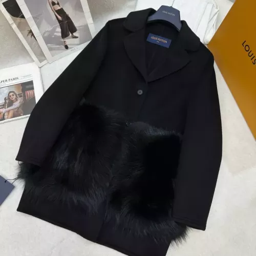 Replica Louis Vuitton LV Coat Long Sleeved For Women #1376622 $409.92 USD for Wholesale