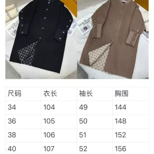 Replica Louis Vuitton LV Coat Long Sleeved For Women #1376626 $409.92 USD for Wholesale