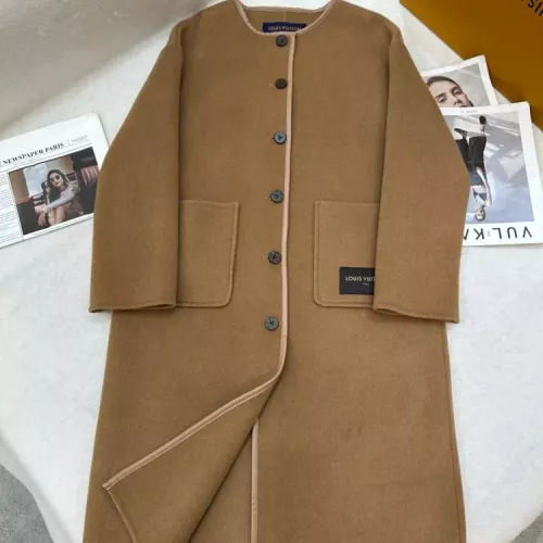 Wholesale Louis Vuitton LV Coat Long Sleeved For Women #1376629 $409.92 USD, Wholesale Quality Replica Louis Vuitton LV Coats