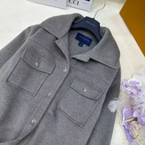 Replica Louis Vuitton LV Coat Long Sleeved For Women #1376636 $416.53 USD for Wholesale