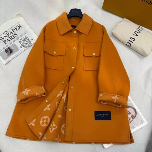 Wholesale Louis Vuitton LV Coat Long Sleeved For Women #1376640 $416.53 USD, Wholesale Quality Replica Louis Vuitton LV Coats