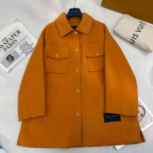 Replica Louis Vuitton LV Coat Long Sleeved For Women #1376640 $416.53 USD for Wholesale