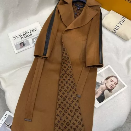 Wholesale Louis Vuitton LV Coat Long Sleeved For Women #1376643 $423.14 USD, Wholesale Quality Replica Louis Vuitton LV Coats