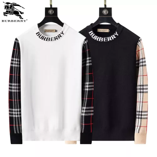 Replica Burberry Fashion Sweaters Long Sleeved For Men #1376658 $45.00 USD for Wholesale