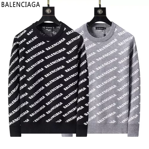 Replica Balenciaga Sweaters Long Sleeved For Men #1376665 $45.00 USD for Wholesale