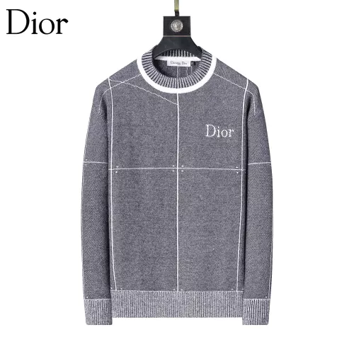 Wholesale Christian Dior Sweaters Long Sleeved For Men #1376667 $45.00 USD, Wholesale Quality Replica Christian Dior Sweaters