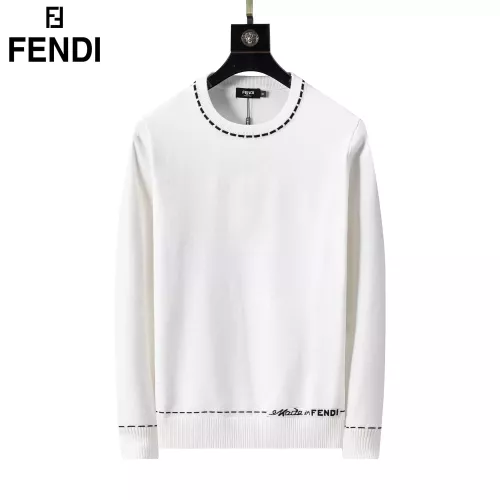 Wholesale Fendi Sweaters Long Sleeved For Men #1376672 $45.00 USD, Wholesale Quality Replica Fendi Sweaters