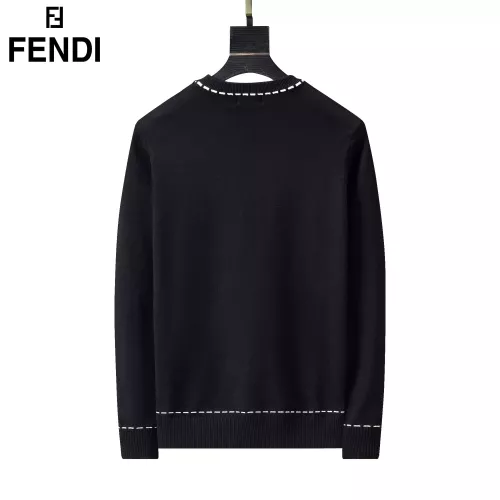 Replica Fendi Sweaters Long Sleeved For Men #1376673 $45.00 USD for Wholesale