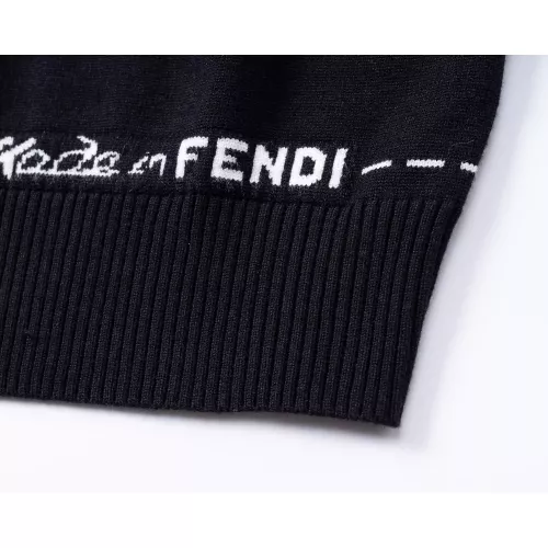 Replica Fendi Sweaters Long Sleeved For Men #1376673 $45.00 USD for Wholesale