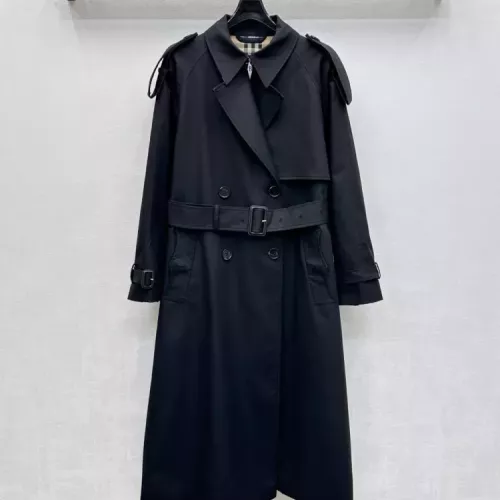 Wholesale Burberry Trench Coat Long Sleeved For Women #1376689 $192.00 USD, Wholesale Quality Replica Burberry Trench Coat