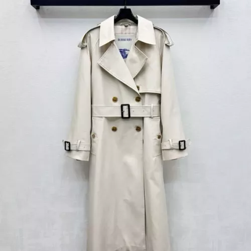 Wholesale Burberry Trench Coat Long Sleeved For Women #1376690 $192.00 USD, Wholesale Quality Replica Burberry Trench Coat