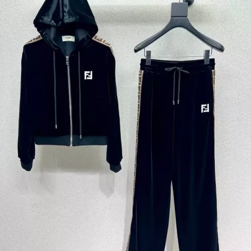 Wholesale Fendi Tracksuits Long Sleeved For Women #1376692 $92.00 USD, Wholesale Quality Replica Fendi Tracksuits