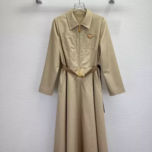 Wholesale Prada Dresses Long Sleeved For Women #1376698 $88.00 USD, Wholesale Quality Replica Prada Dresses