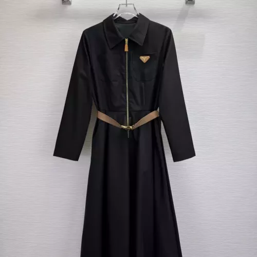 Wholesale Prada Dresses Long Sleeved For Women #1376699 $88.00 USD, Wholesale Quality Replica Prada Dresses