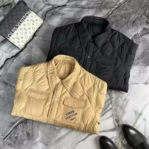 Replica Louis Vuitton LV Down Feather Coat Long Sleeved For Men #1376727 $115.00 USD for Wholesale