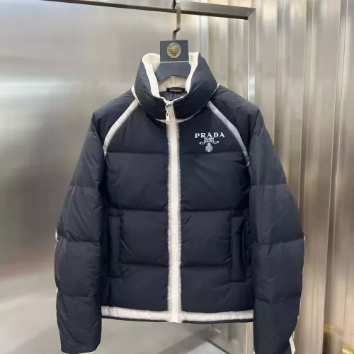 Wholesale Prada Down Feather Coat Long Sleeved For Men #1376737 $135.00 USD, Wholesale Quality Replica Prada Down Feather Coat