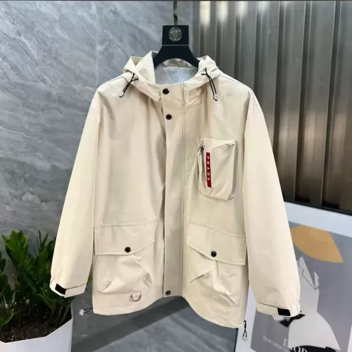 Wholesale Prada Jackets Long Sleeved For Men #1376752 $82.00 USD, Wholesale Quality Replica Prada Jackets