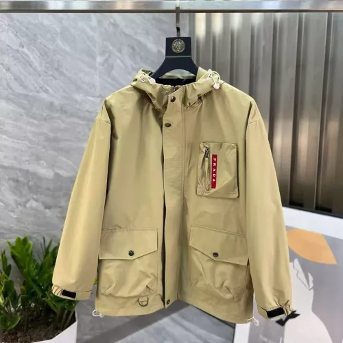 Wholesale Prada Jackets Long Sleeved For Men #1376753 $82.00 USD, Wholesale Quality Replica Prada Jackets