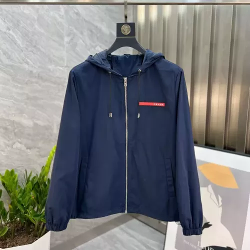 Wholesale Prada Jackets Long Sleeved For Men #1376755 $82.00 USD, Wholesale Quality Replica Prada Jackets