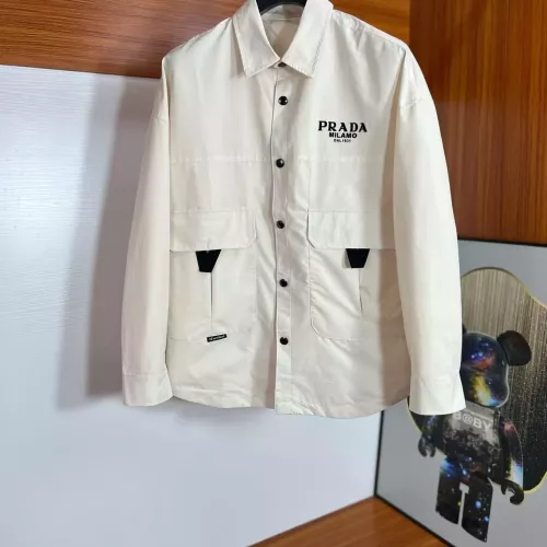 Wholesale Prada Jackets Long Sleeved For Men #1376759 $82.00 USD, Wholesale Quality Replica Prada Jackets