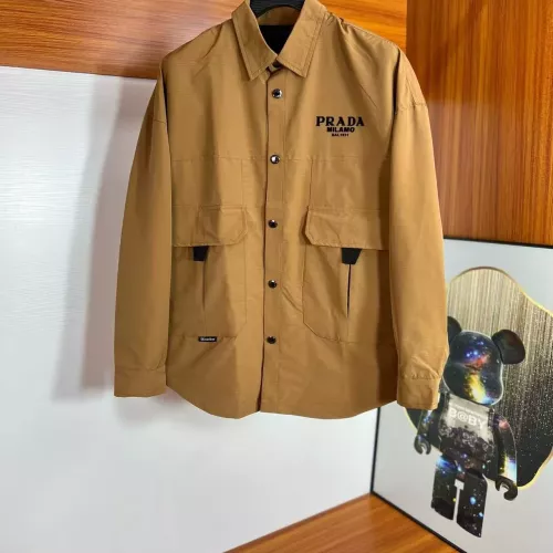 Wholesale Prada Jackets Long Sleeved For Men #1376760 $82.00 USD, Wholesale Quality Replica Prada Jackets