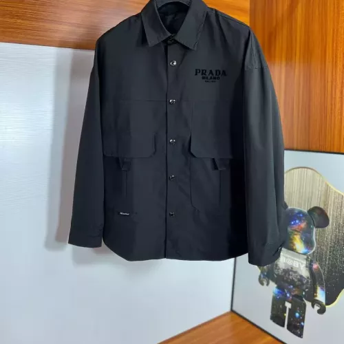 Wholesale Prada Jackets Long Sleeved For Men #1376761 $82.00 USD, Wholesale Quality Replica Prada Jackets