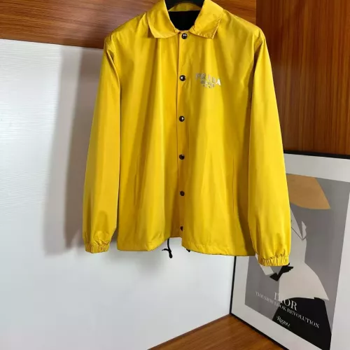 Wholesale Prada Jackets Long Sleeved For Men #1376762 $80.00 USD, Wholesale Quality Replica Prada Jackets
