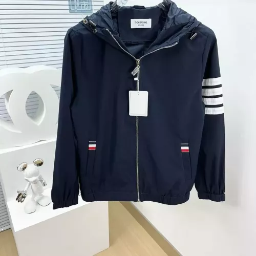 Wholesale Thom Browne Jackets Long Sleeved For Men #1376769 $80.00 USD, Wholesale Quality Replica Thom Browne Jackets
