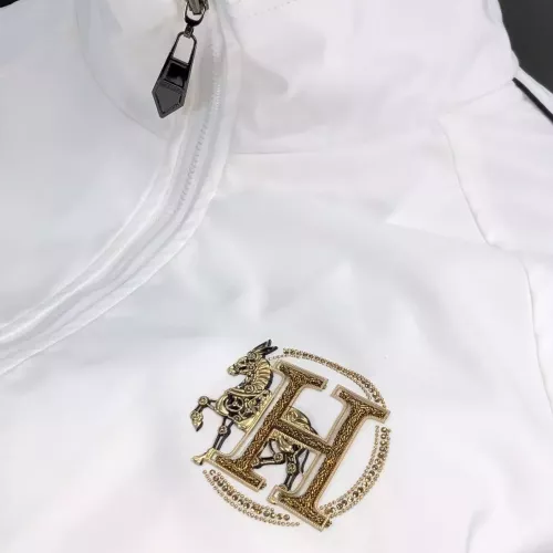 Replica Hermes Jackets Long Sleeved For Men #1376778 $80.00 USD for Wholesale