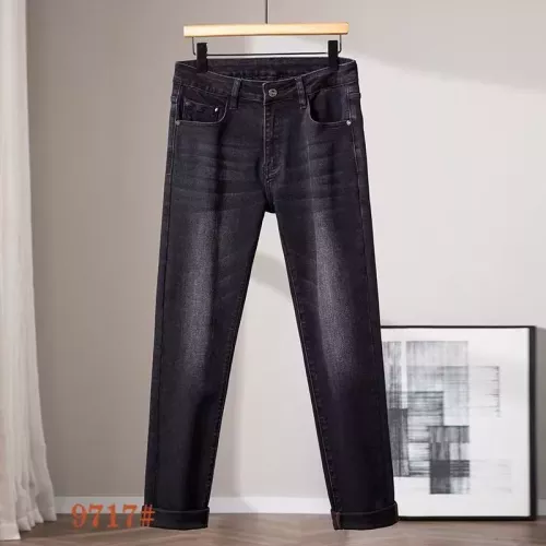 Replica Fendi Jeans For Men #1376796 $48.00 USD for Wholesale