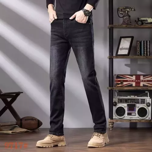 Replica Fendi Jeans For Men #1376796 $48.00 USD for Wholesale