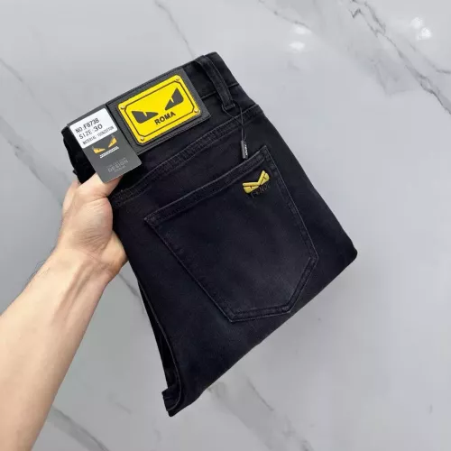 Wholesale Fendi Jeans For Men #1376809 $48.00 USD, Wholesale Quality Replica Fendi Jeans