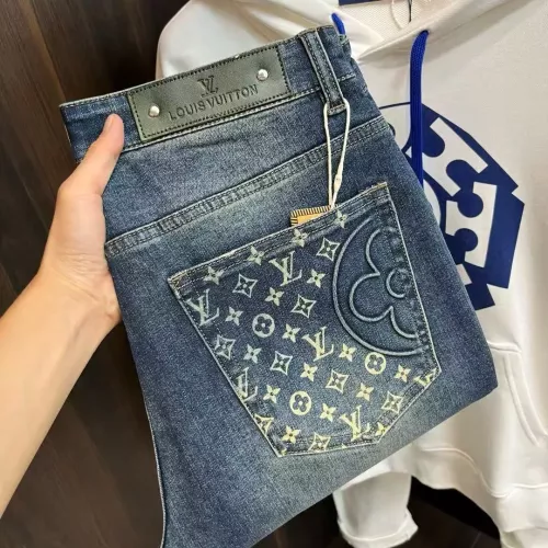 Wholesale Louis Vuitton LV Jeans For Men #1376814 $48.00 USD, Wholesale Quality Replica Louis Vuitton LV Jeans