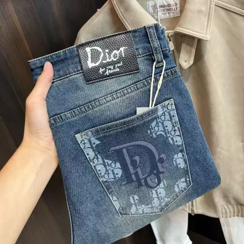Wholesale Christian Dior Jeans For Men #1376817 $48.00 USD, Wholesale Quality Replica Christian Dior Jeans