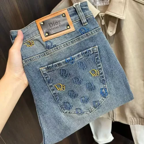 Wholesale Christian Dior Jeans For Men #1376825 $48.00 USD, Wholesale Quality Replica Christian Dior Jeans