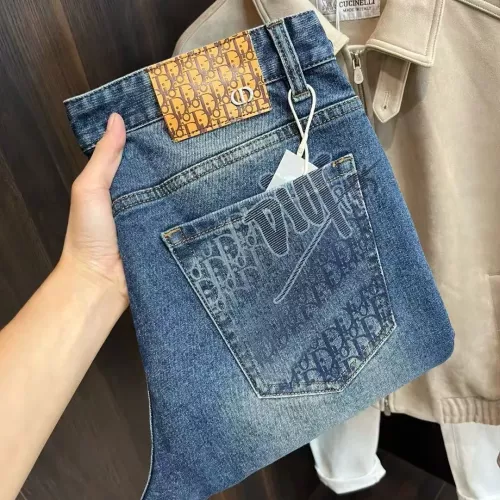 Wholesale Christian Dior Jeans For Men #1376835 $48.00 USD, Wholesale Quality Replica Christian Dior Jeans