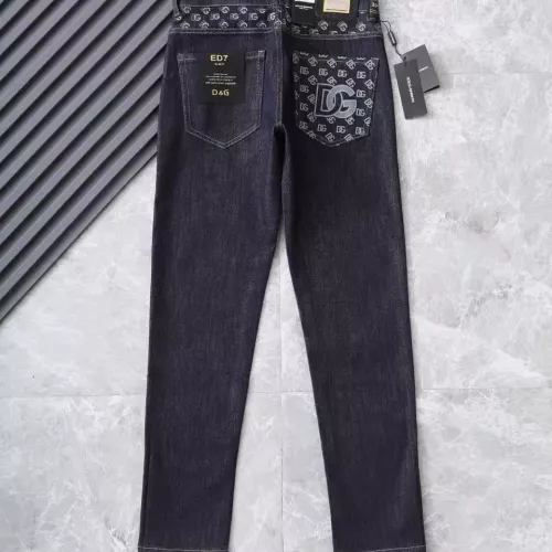 Wholesale Dolce &amp; Gabbana D&amp;G Jeans For Men #1376853 $45.00 USD, Wholesale Quality Replica Dolce &amp; Gabbana D&amp;G Jeans