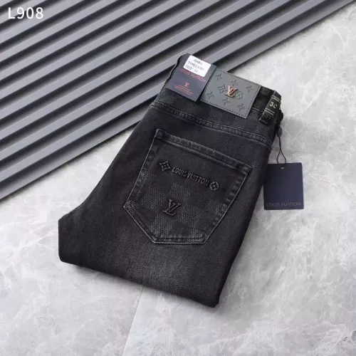 Wholesale Louis Vuitton LV Jeans For Men #1376860 $45.00 USD, Wholesale Quality Replica Louis Vuitton LV Jeans