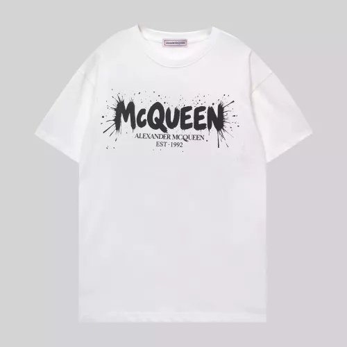 Wholesale Alexander McQueen T-shirts Short Sleeved For Unisex #1376934 $32.00 USD, Wholesale Quality Replica Alexander McQueen T-shirts