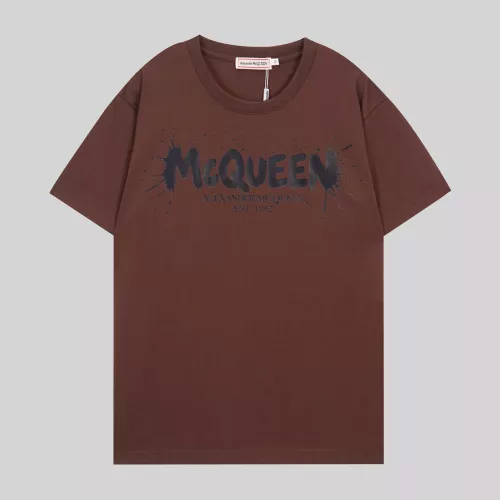 Wholesale Alexander McQueen T-shirts Short Sleeved For Unisex #1376941 $32.00 USD, Wholesale Quality Replica Alexander McQueen T-shirts