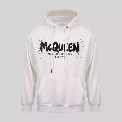 Wholesale Alexander McQueen Hoodies Long Sleeved For Men #1376947 $42.00 USD, Wholesale Quality Replica Alexander McQueen Hoodies