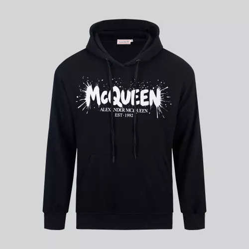 Wholesale Alexander McQueen Hoodies Long Sleeved For Men #1376948 $42.00 USD, Wholesale Quality Replica Alexander McQueen Hoodies