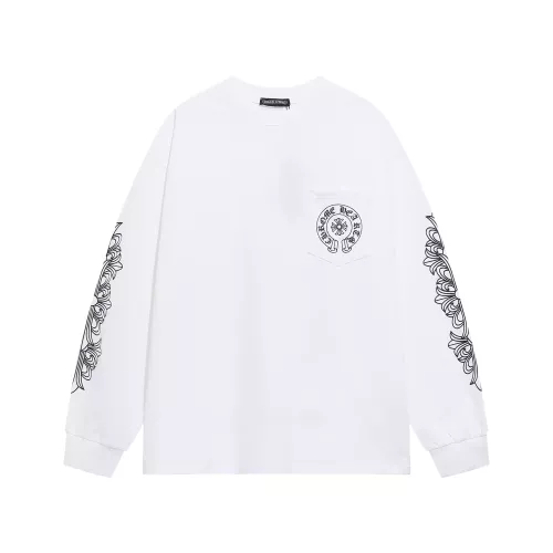 Wholesale Chrome Hearts T-Shirts Long Sleeved For Unisex #1376974 $42.00 USD, Wholesale Quality Replica Chrome Hearts T-Shirts