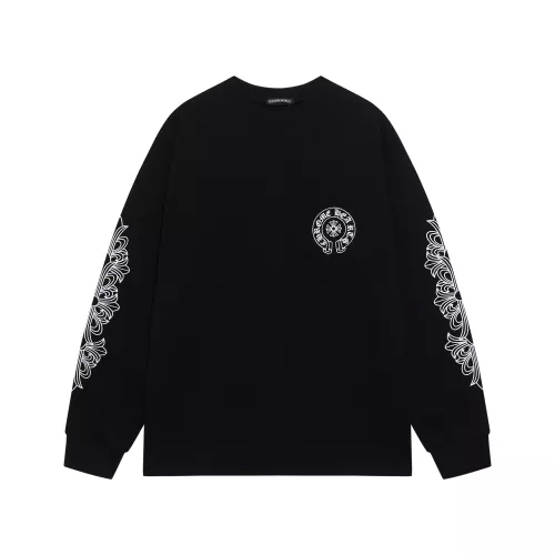 Wholesale Chrome Hearts T-Shirts Long Sleeved For Unisex #1376975 $42.00 USD, Wholesale Quality Replica Chrome Hearts T-Shirts