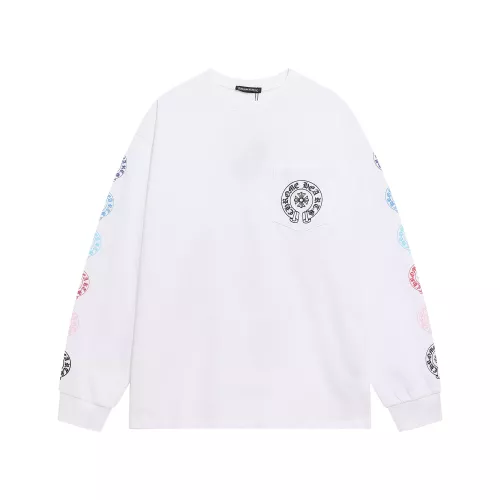 Wholesale Chrome Hearts T-Shirts Long Sleeved For Unisex #1376980 $45.00 USD, Wholesale Quality Replica Chrome Hearts T-Shirts